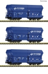Fleischmann 6660086 - N - 3-tlg. Set Selbstentladewagen, PKP Cargo, Ep. VI